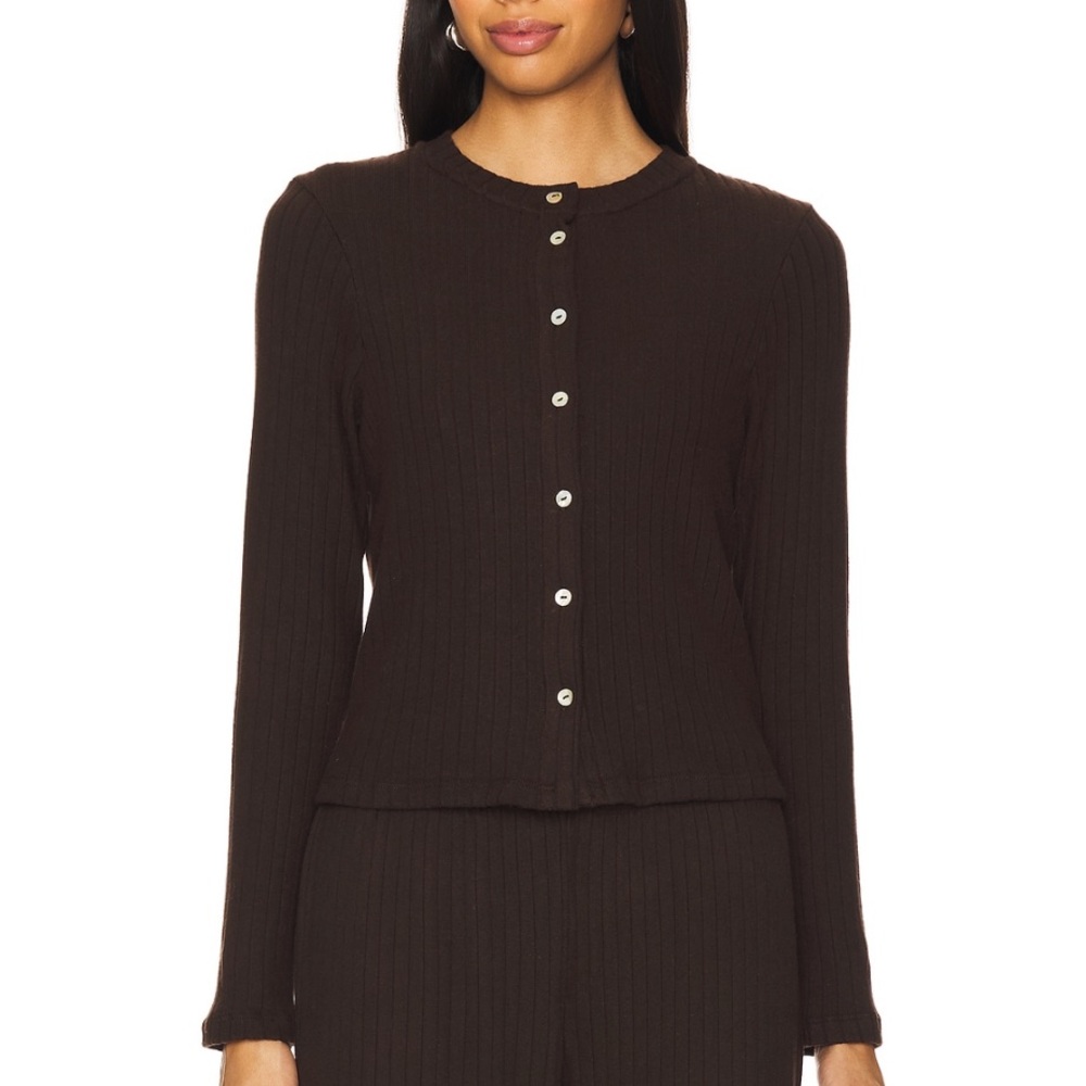 Donni Brown Cardigan